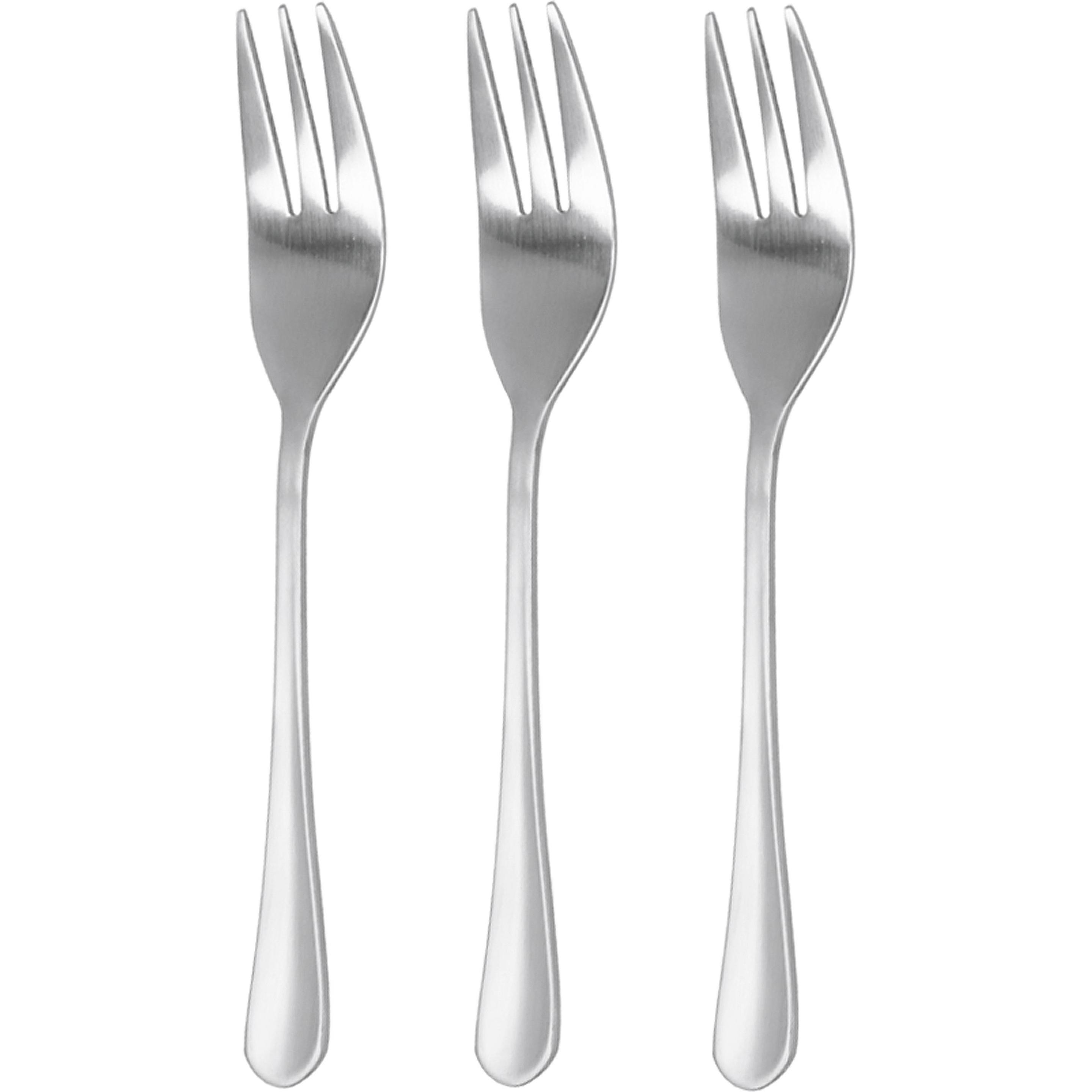 Thumbnail - Metaltex Kuchengabel 3er Set, Besteck, Silber