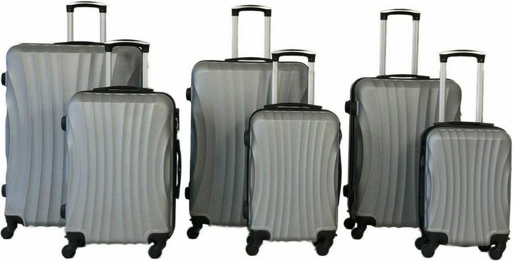 Immagine prodotto Trolleymax Valigia da viaggio Trolleymaxx Argento