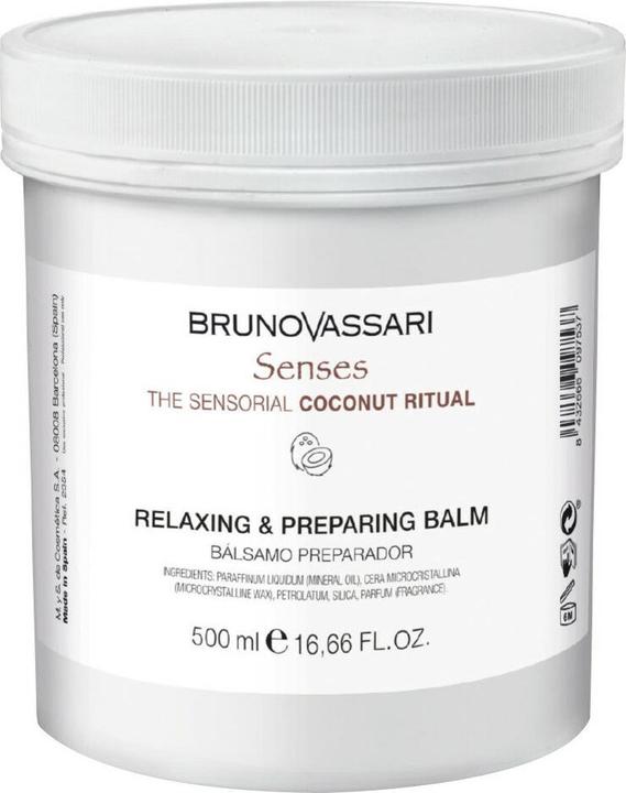 Image du produit Bruno Vassari Senses Baume corporel relaxant à la noix de coco 500 ml (Crème pour le corps, 500 ml)