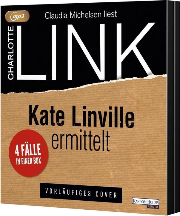 Actual product image Kate Linville Investigates - The Deceived - The Search - Without Guilt - Lonely Night (Claudia Michelsen, Charlotte Link, German)