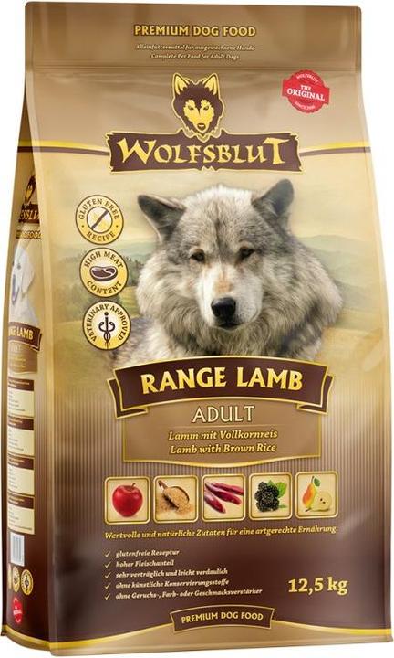 Immagine prodotto Wolfsblut Cane secco gamma agnello adulto, 12,5 kg (Adulto, 1 pz., 12500 g)
