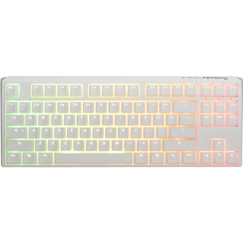Ducky One 3 Classic (DE, Kabelgebunden), Tastatur, Weiss