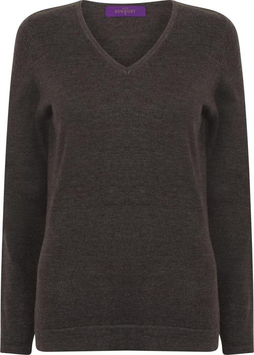 Produktbild Henbury Pullover VAusschnitt Leicht (M)