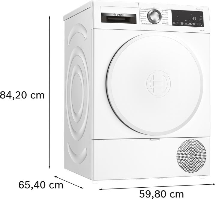 Produktbild Bosch Hausgeräte WQG233DF4 (8 kg, Rechts)