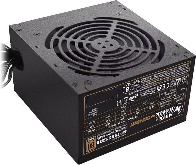 Actual product image Super Flower Combat DB Netzteil, 80 PLUS Bronze, ATX 3.1 - 750 Watt (750 W)