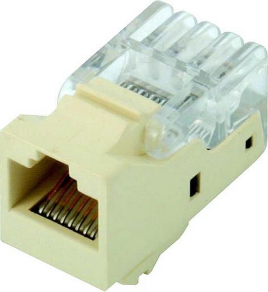 Produktbild TEM Serie Modul Kommunikation CONNECTOR KS CAT5eRJ45 8/8 (Keystone Modul)