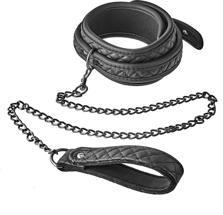 Produktbild Dream Toys Blaze Collar Leash Diamond Black