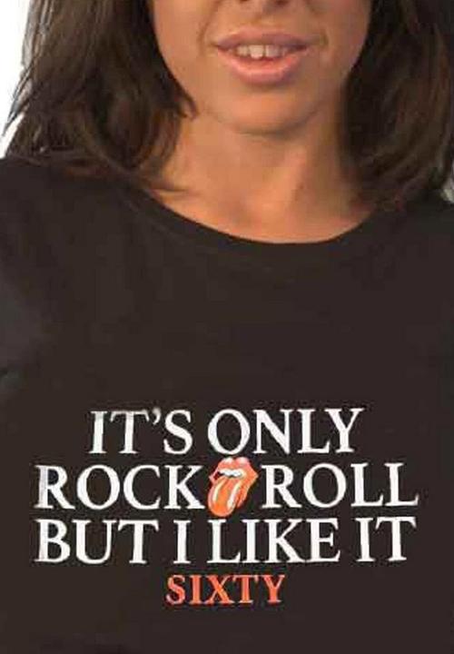 Immagine prodotto The Rolling Stones Maglietta donna/donna It's Only R&R But I Like It Foil (XL)
