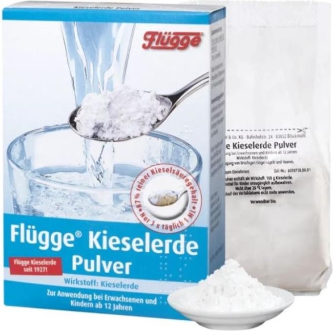 Produktbild Flügge Kieselerde Plv (1 Stück, Pulver, 200 g)