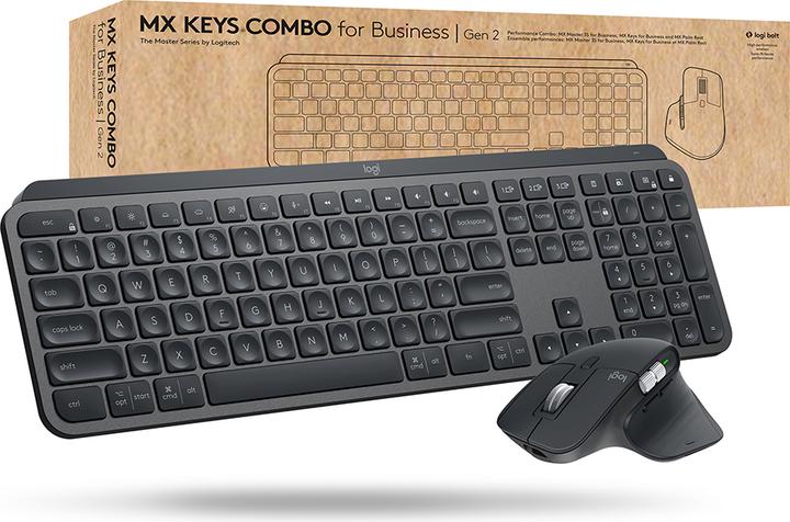 Produktbild Logitech MX Mechanical Mini for Mac (DE, Kabellos)