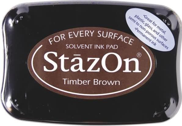 Tsukineko Stempelkissen Timber Brown