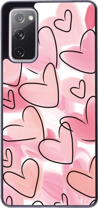 Produktbild PhoneLook Hülle Easter 2023 pink hearts (Samsung Galaxy S20 FE 5G)