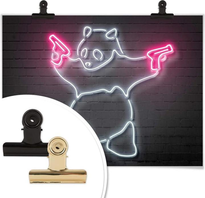 Produktbild Trenddeko Panda (80 x 60 cm)