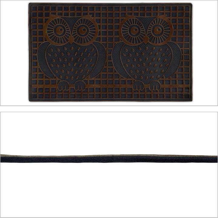 Immagine prodotto Relaxdays Zerbino gomma-esterno (75 x 45 x 0,5 cm)