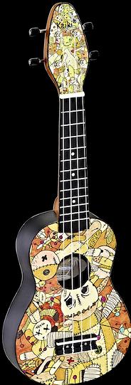 Actual product image Keiki Designer Ukulele Starter Set (Acoustic, Soprano)