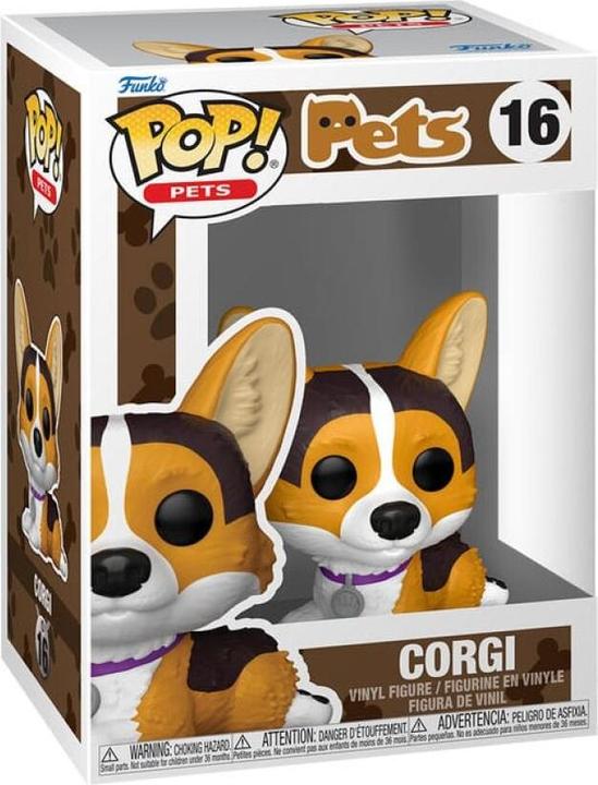 Actual product image Funko POP Pets S3 Corgi