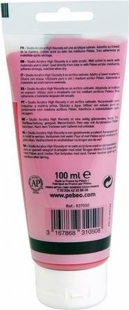 Actual product image Pebeo Studio Acrylics Fine Acrylic (Primary magenta, 100 ml)