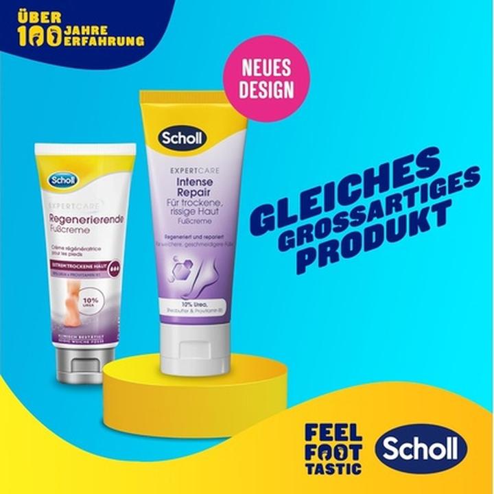 Produktbild Scholl Fusscreme (Fusscrème & Fussgel, 75 ml)