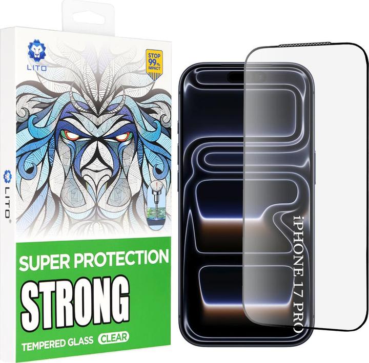 Actual product image Lito - D+ Max Strong - iPhone 17 Pro - Black (Apple iPhone 17 Pro)
