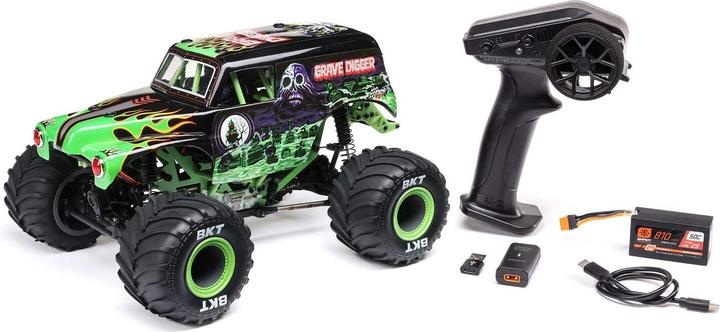 Actual product image Losi M.TRUCK GRAVE DIGGER RTR 4WD 1:18 EP (RTR Ready-to-Run)