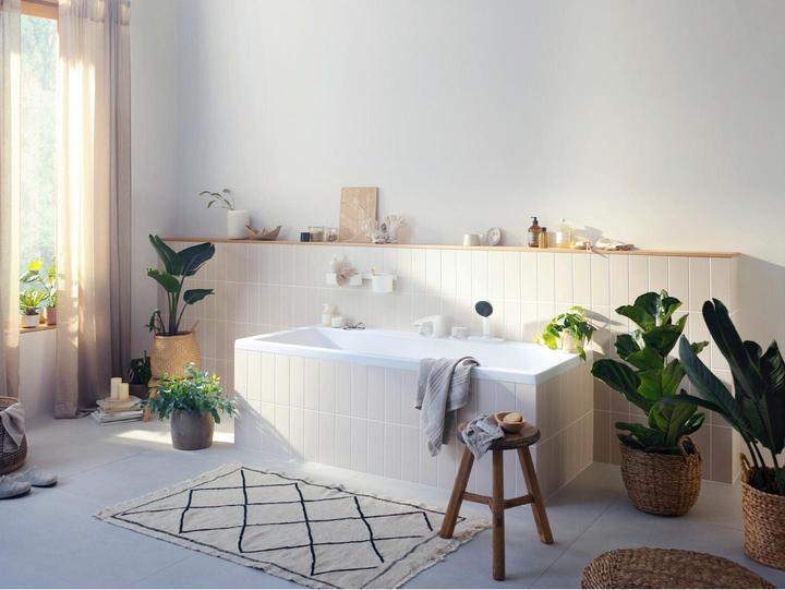 Actual product image hansgrohe Pulsify S 105 1 jet type EcoSmart+ (1 Beam type, 5.70 l/min)