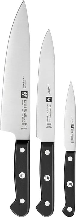 Actual product image Zwilling 36130-003 Gourmet knife set, stainless steel, 3 pieces (20 cm)