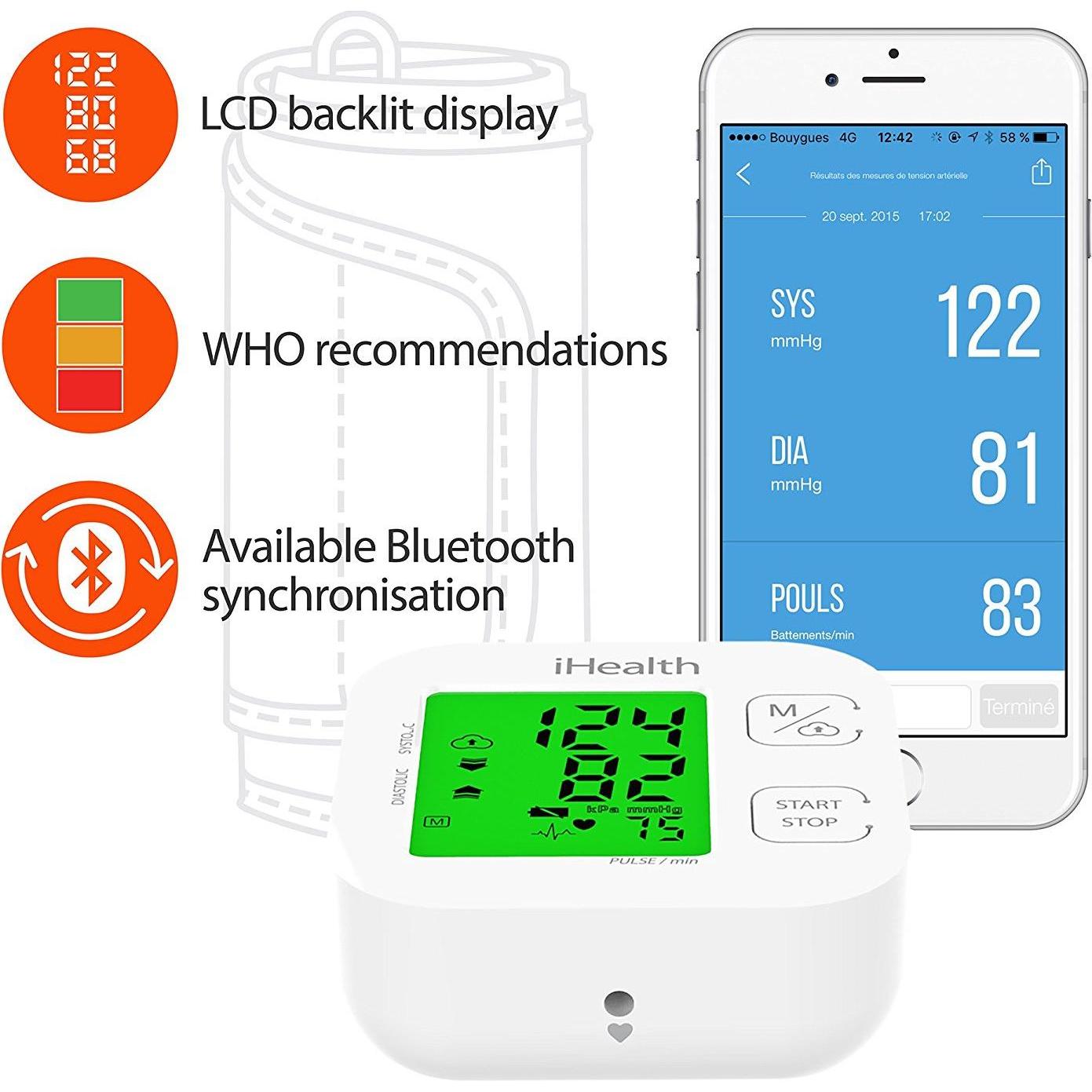 iHealth, Blutdruckmessgerät, Track (Blutdruckmessgerät Oberarm)