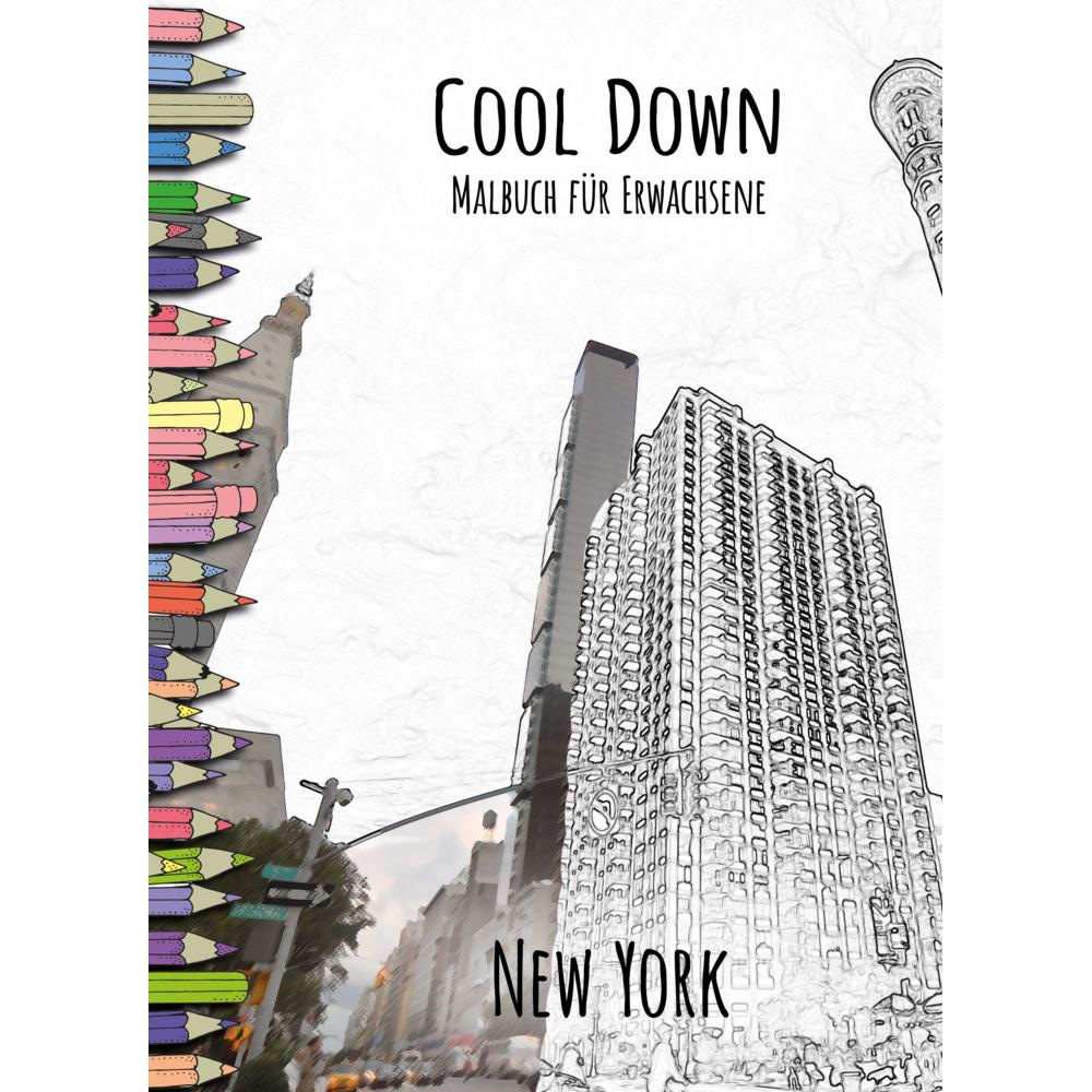 Herpers :Cool Down Malbuch für Erwachs