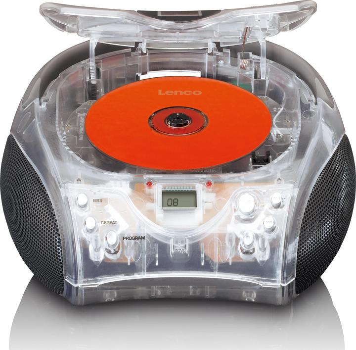 Image du produit Lenco SCD-24 transparent (FM, Bluetooth)