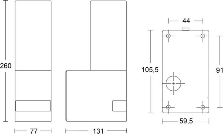 Actual product image Steinel LED Sensorleuchte L 606 (600 lm, IP44)