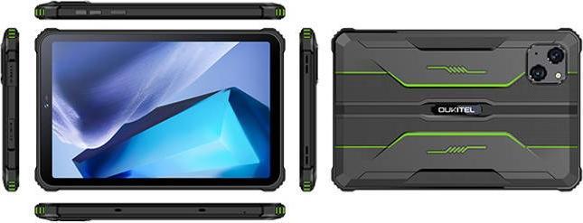 Produktbild Oukitel Tablet RT3 Pro 4G 8 4/128GB Grün (4G, 8", 128 GB, Grün, Schwarz)