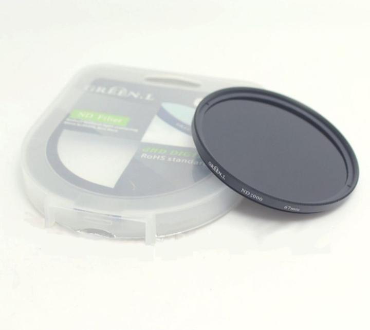 Produktbild Green.L ND2000 grijsfilter - 11-stops - 86mm (86 mm, ND- / Graufilter)