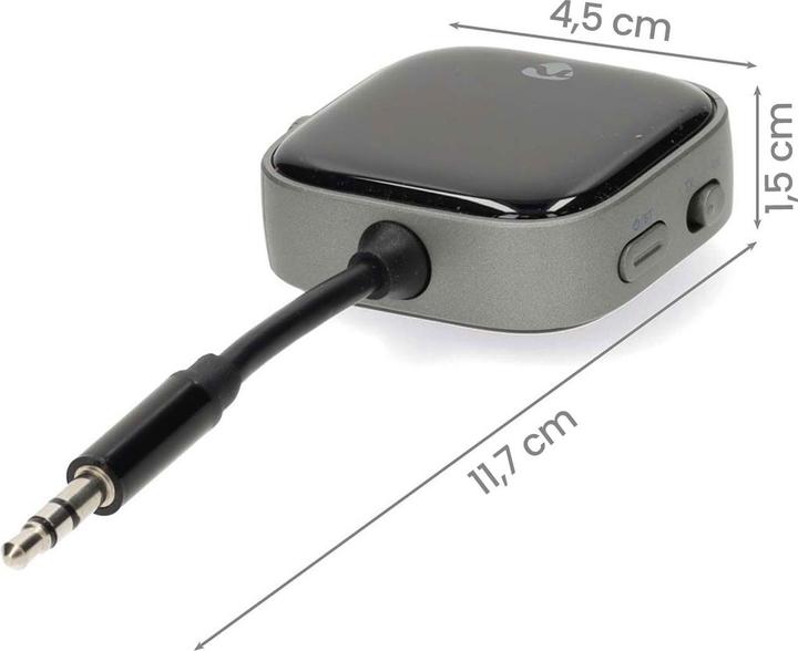 Actual product image Nedis Bluetooth® Transceiver | Anschlüsse – Eingang: USB-C™ Buchse | Anschlüsse – Ausgang: USB-C™ Bu (Transmitter & Receiver)