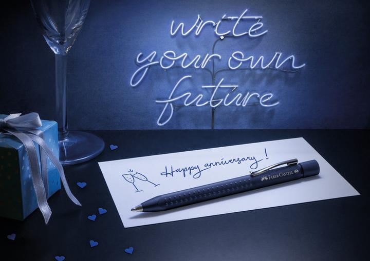 Image du produit Faber-Castell Stylo à bille rétractable (Bleu classique, 1x)