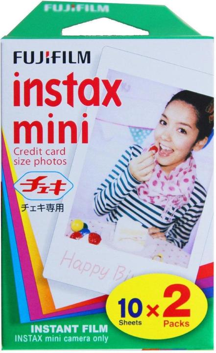 Actual product image Fujifilm Instax Mini Film (2 x 10)