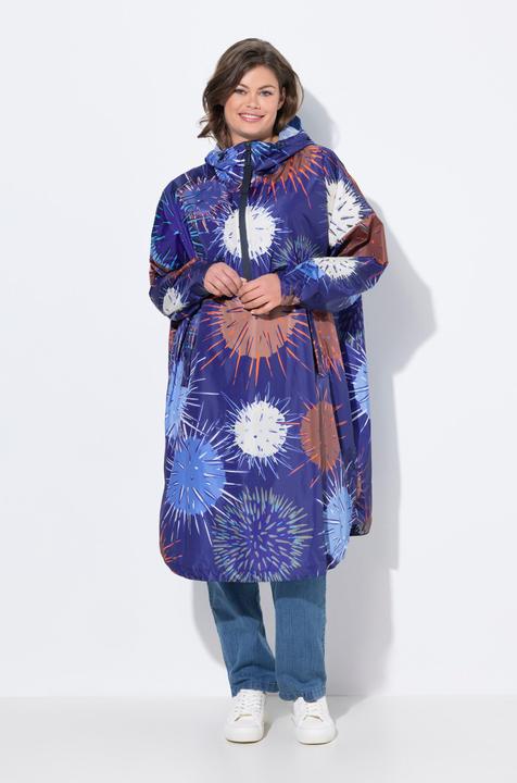 Produktbild Laurasøn Funktions-Regencape, Unisex, Print, Kapuze (One Size)