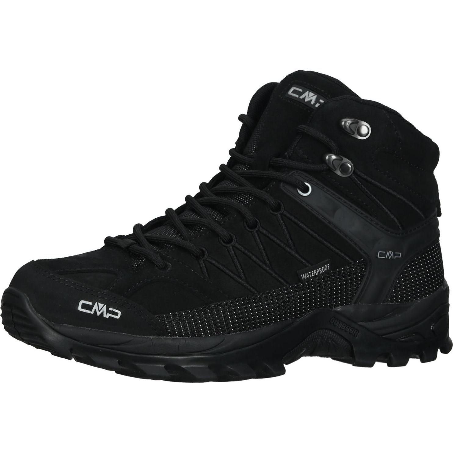 CMP Campagnolo, Herren, Wanderschuhe, Rigel WP (43), Schwarz