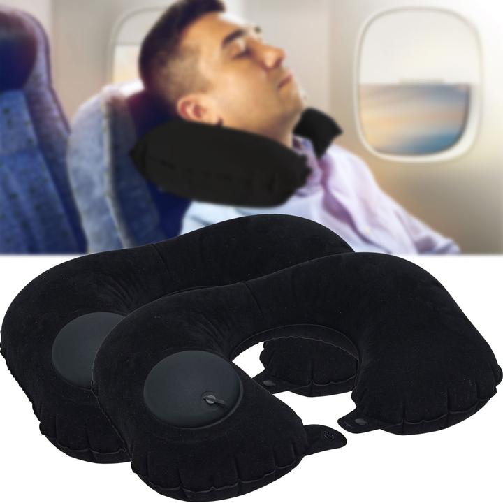 Produktbild Koopman Nackenkissen, 2er-Set, mit integr. Pumpen (Kopf- & Nackenkissen)