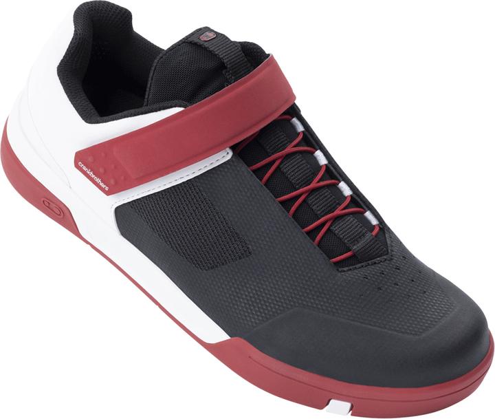 Produktbild Crankbrothers Stamp Schuh, Speedlace, Classics Collection, black/red/white, 39.5 (EU) | 7 (US) (39.5)