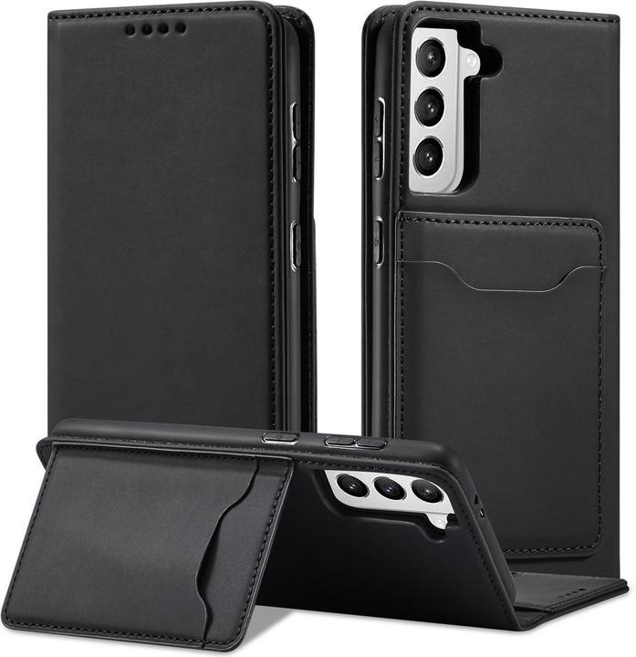 Immagine prodotto Hurtel Custodia per carte magnetiche per Samsung Galaxy S22 + (S22 Plus) Custodia per carte a portafoglio n (Samsung Galaxy S22+)