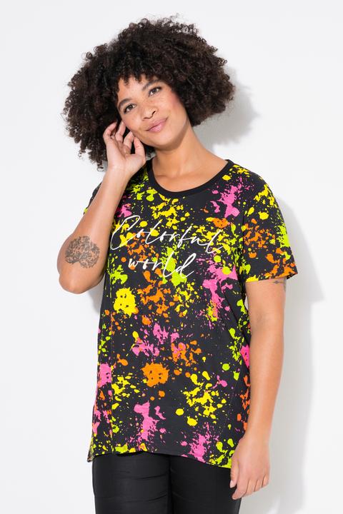 Image du produit Angel of Style T-Shirt, A-Linie, Farbspritzer, Colorful World (44)