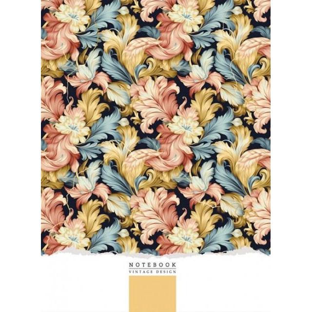 Teka, Quaderni + Bloc notes, Notizbuch 145x197/64K Linie FRESH leaves (Righe)