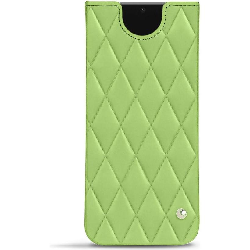 Noreve Lederschutzhülle (Samsung Galaxy S22), Smartphone Hülle, Grün
