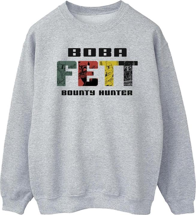 Produktbild Star Wars Boba Fett Character Logo Sweatshirt (M)