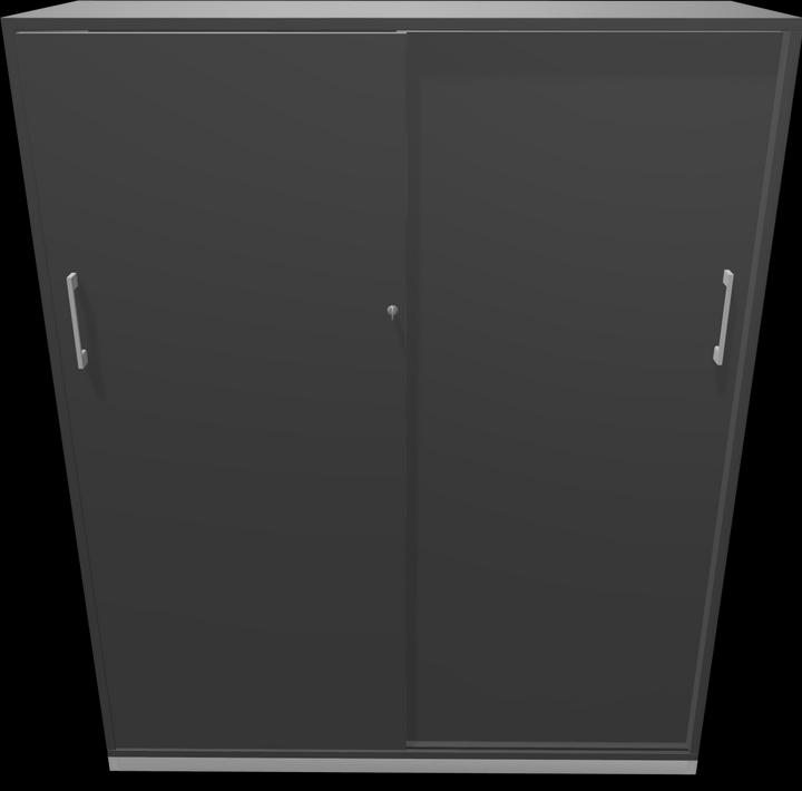 Actual product image Narbutas Choice sliding door cabinet (120 x 40 x 146.5 cm)