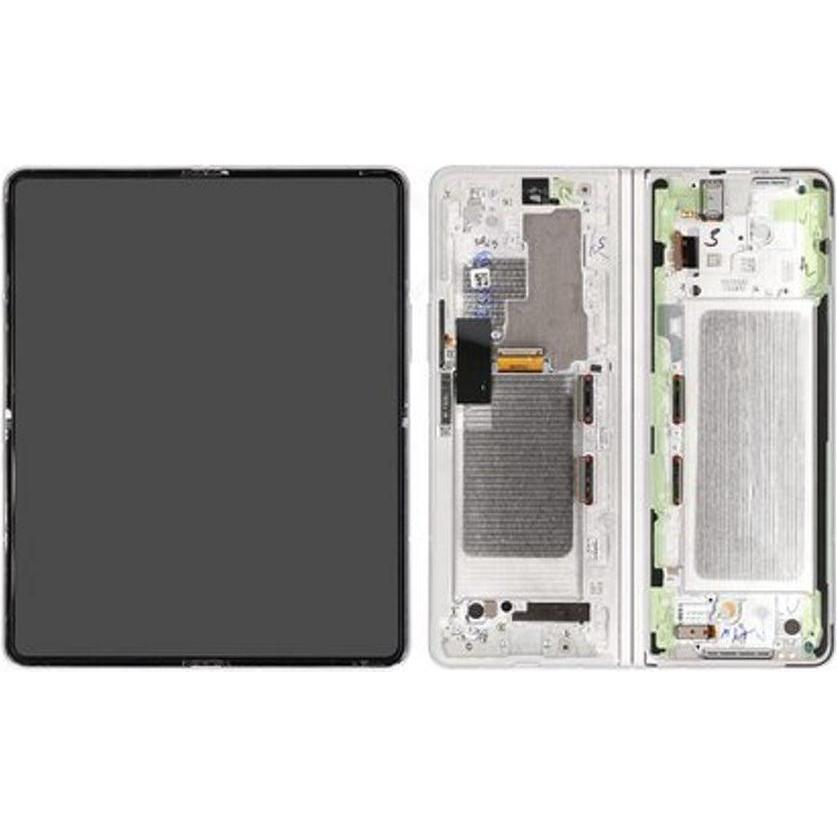 Samsung Galaxy Z Fold 3 5G LCD+Touch+Front cover - Phantom Silver (Display, Samsung Galaxy Z Fold3 5G), Pezzi di ricambio per dispositivi mobili, Arge