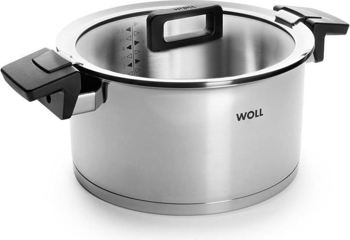 Immagine prodotto Woll concept Set di pentole da 4 pezzi composto da: 918NC, 120NC, 124NC, 828NC (24 cm, Set di pentole e padelle da cucina, Acciaio inossidabile)