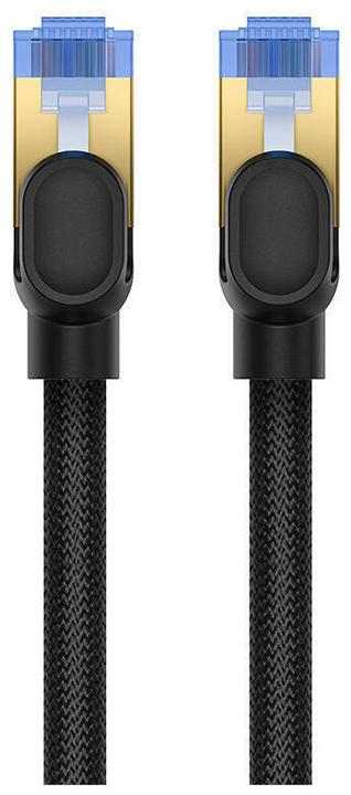 Produktbild Baseus Braided network cable cat.7 Ethernet RJ45, 10Gbps, 3m (black) (S/UTP, CAT7, 3 m)