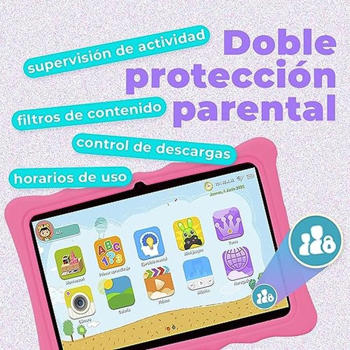 Actual product image Save Family SAVEFAMILY TABLET EVOLUTION 10" 2+32GB 4G BLUE (10.10", 64 GB, Blue)