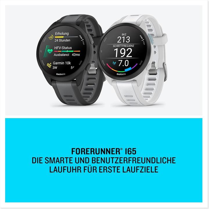 Actual product image Garmin Forerunner 165 (43 mm)